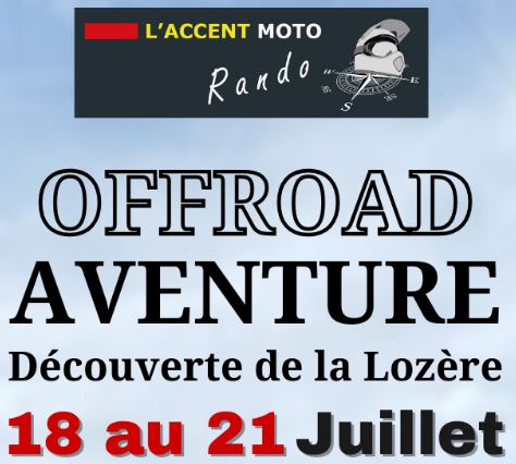 Séjour Trail / 18 au 21 juillet 24 – « La Lozère, Terre d’Aventures »